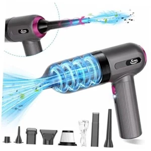 Handheld Car Vacuum Cleaner, 4 in 1 Vacuum Cleaner 16000Pa Air Duster, 3 - Picture 1 of 7