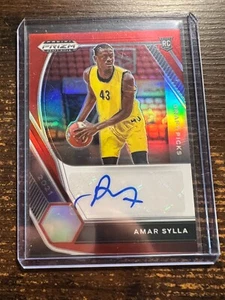 AB142,869 -  2021-22 Panini Prizm Draft Pick Auto Red #49 Amar Sylla #/199 - Picture 1 of 1