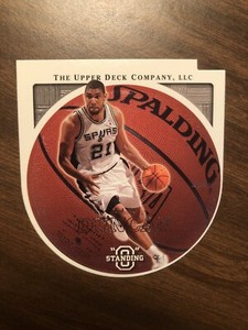 TIM DUNCAN 2003-04 Upper Deck Standing O Die Cuts/Embossed #70 HOF NM/MT Spurs