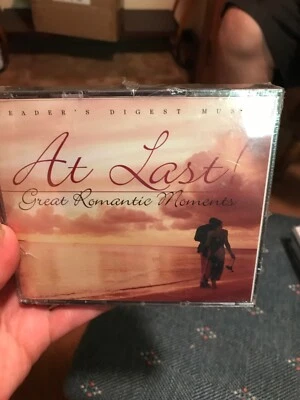 At Last! Great Romantic Moments - Various(4 Discs Reader's Digest) Brand NEW - Image 1 of 2