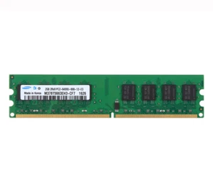 Samsung 1x2GB PC2-6400 DDR2 RAM 800Mhz 240PIN Desktop Memory Module Low Density - Picture 1 of 5