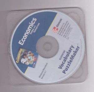 Glencoe Economics Vocabulary Puzzlemaker CD-Rom 2008 0078783585 - Bild 1 von 1