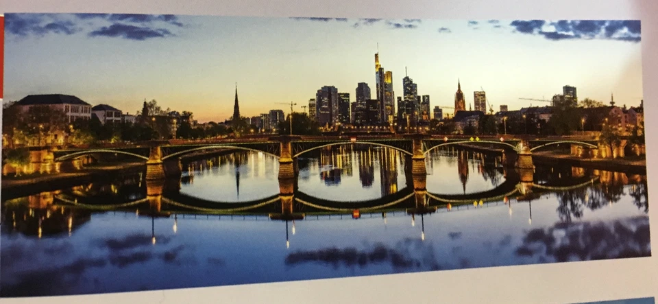 RAVENSBURGER PUZZLE ART 1000 PEZZI FRANKFURT 70X50 CM NOVITA' 2019 ART 15162 - Immagine 1 di 1