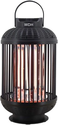 Heizlaterne Standheizstrahler WDH-12HL - mit zwei Heizstufen (600 / 1.200 Watt) - Bild 1 von 4