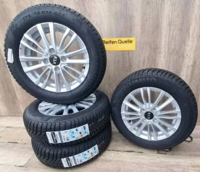 4x 14 Zoll Alufelgen/ Winterräder Kia Picanto JA 4x100 KH23 5514 - Bild 1 von 4