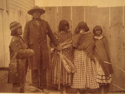 ANTIQUE INDIAN SCOUT MA HOI NA VI HUALAPAI TRACKED GERONIMO INDIAN WARS CROOK NH - Image 1 of 4