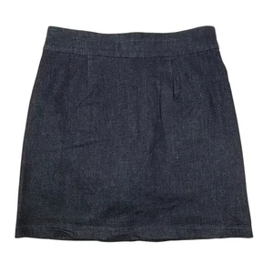 Croft & Barrow The Effortless Stretch Skort Denim Skirt Women's Size 8 Regular - Picture 1 of 18