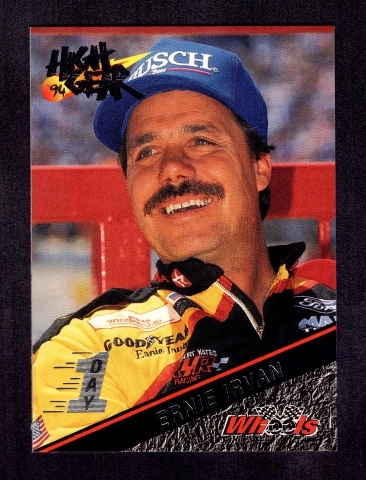 1994 Wheels High Gear Day One #128 Ernie Irvan EXMT/EXMT+ 9538 - Image 1 of 2