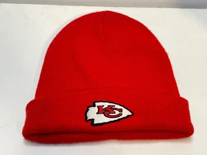 NFL KC Kansas City Chiefs Beanie Mütze Kappe Erwachsene Teambekleidung Football Kelce rot - Bild 1 von 9