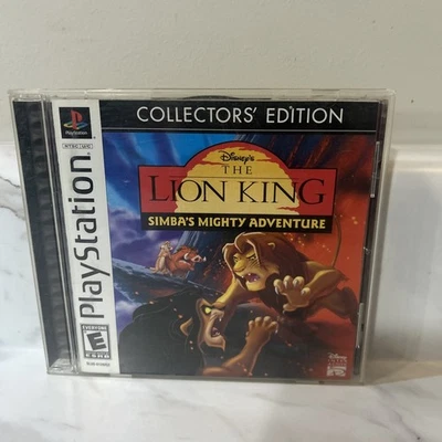 PlayStation PS1 Lion King Simba's Mighty Adventure 2000 Sony Collector Edition - Image 1 of 4