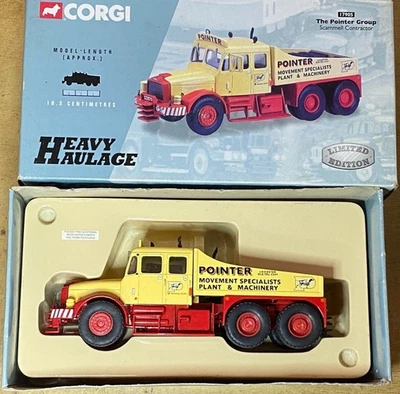 Corgi Heavy Haulage 1/50 SCALE 17905 Scammell Contractor - The Pointer Group - Image 1 of 4