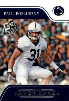 Paul Posluszny 2007 Press Pass - #83 - Penn State Nittany Lions - Image 1 of 2