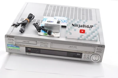 Videoregistratore VHS/Hi8 Sony WV-H6 811828 NTSC con trasformatore testato - Immagine 1 di 4