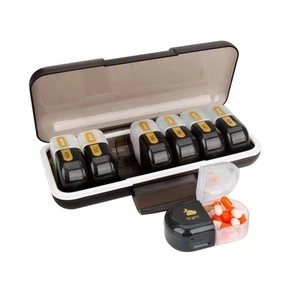 2 Times a Day Large Weekly Pill Box with Detachable Day,Twice a Day High Capa... - Picture 1 of 7
