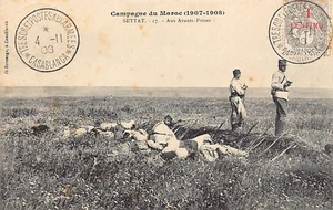 Campagne du Maroc (1907-1908) SETTAT - Aux avants-postes - Ed. Jh. Boussuge 17 - Picture 1 of 2