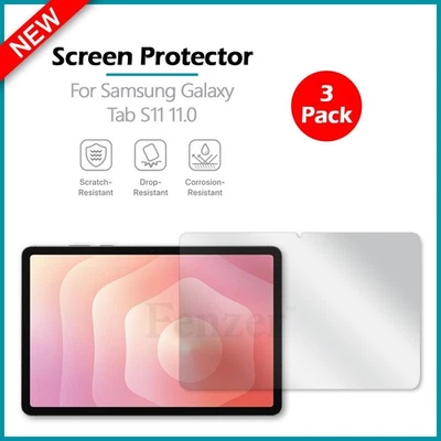 3 Pack Ultra Clear Screen Protector for Samsung Galaxy Tab S11 11.0 (2025) - Image 1 of 4
