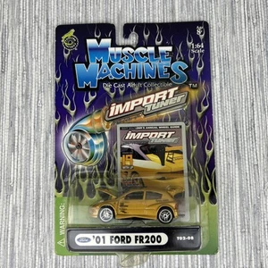 VTG Muscle Machines Import Tuner Ford ‘01 Ford FR200 T02-08 1:64 Diecast - Picture 1 of 9