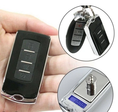 Báscula de bolsillo digital de precisión - ¡Tu pesadora de llavero de 200 g x 0,01 g! Foto 1 de 4