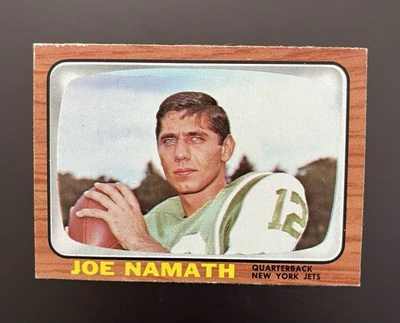 1966 Topps Football #96 Joe Namath    2nd Year    New York Jets HOF    EX-MT/NM! - Image 1 of 4