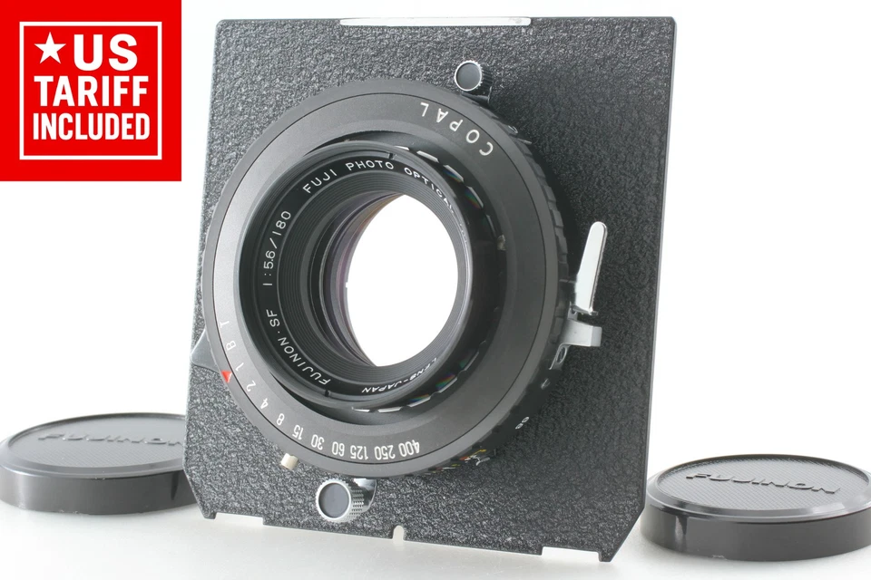 【Top MINT】 Fujifilm Fuji Fujinon SF 180mm f/5.6 Large Format Lens Copal JAPAN - Image 1 of 4