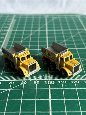 Micro Machines, Galoob, Dump Truck Variants, The City Service Collection,  1987 - Image 1 of 4