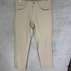 FootJoy Hose Herren 32x32 Beige Chino Straight Performance Golf Athletic Fit - Bild 1 von 11