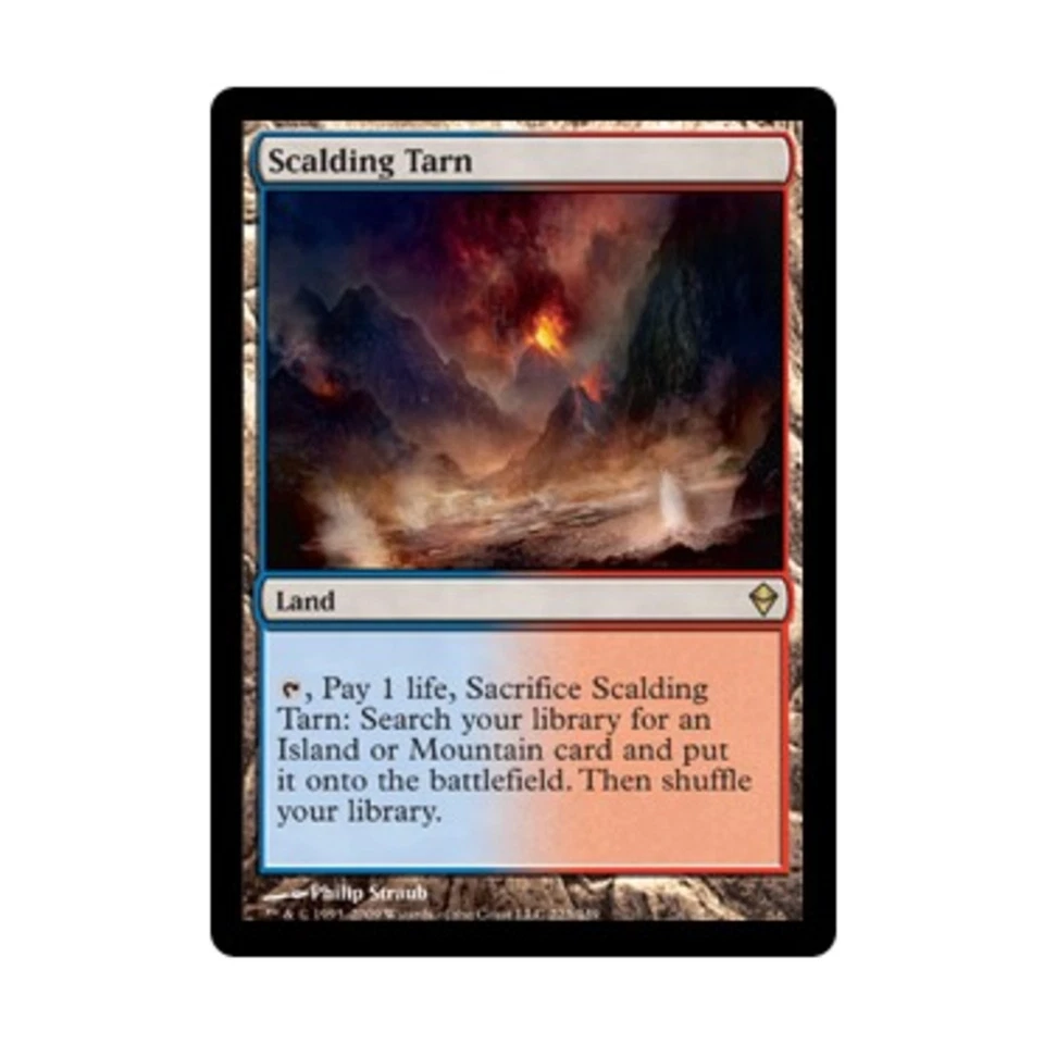 WOTC MtG Zendikar Scalding Tarn (R) VG - Image 1 of 1
