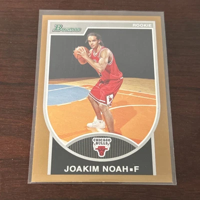 2007-08 Bowman Draft Picks & Stars бронза /399 Joakim Noah #116 дебютант RC - Изображение 1 из 2