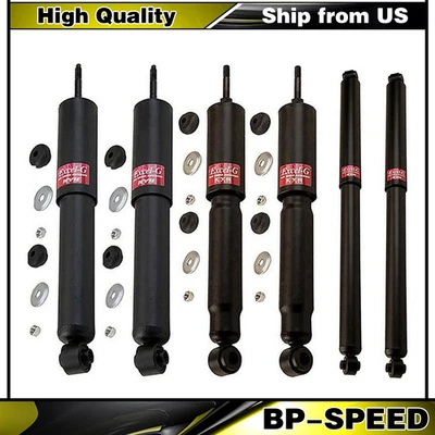 Kit Conjunto de 6 Amortecedores KYB QUAD Compatível com FORD BRONCO 84 a 96 1984 a 1996 NOVO - Imagem 1 de 4