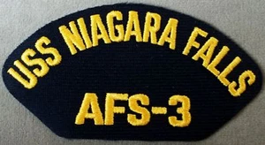 Parche de tapa AFS-3 de la Marina de los Estados Unidos USS Niagara Falls - Imagen 1 de 1