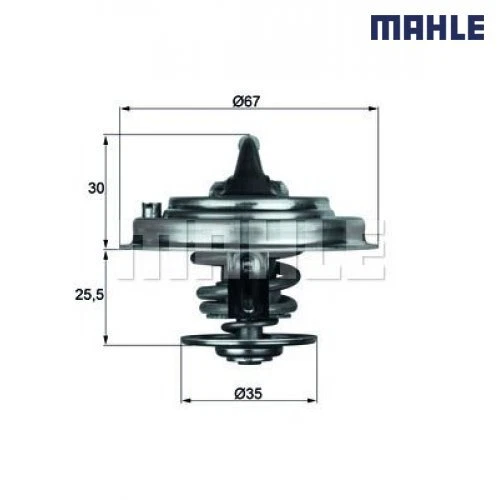 Termostato, refrigerante BEHR MAHLE TX3092D para Audi A6 Avant Foto 1 de 1
