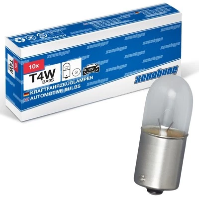 10x T4W XENOHYPE Classic BA9s 12 V 4 Watt Glassockellampe - Bild 1 von 3