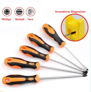 Screwdriver Phillips Crosshead Slotted Torx Star Magnetic Non-Slip Precise Tool - Picture 1 of 9