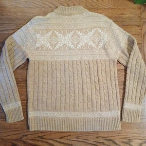Vintage Sweater Jantzen Fair Isle 50s 60s Nordic Pullover CHECK MEASUREMENTS - Picture 1 of 7