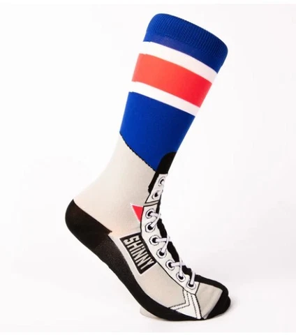 SHINNY SKINS, NEW YOUR RANGERS HOCKEY SOCKS, HOCKEY GIFTS Cover