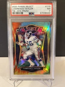2020 Select Lawrence Taylor Tie-Dye Prizm #5/25 #110 PSA 5 Giants B122 - Picture 1 of 3