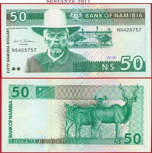 NAMIBIA 50 DÓLARES NAMIBIA nd 1993 P 2 UNC envío gratuito desde 100$ - Imagen 1 de 3