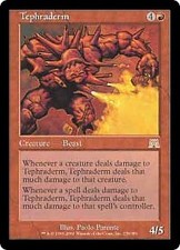 Onslaught Tephraderm x4 Magic The Gathering