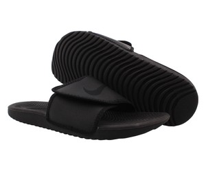 nike men's kawa adjustable slides black
