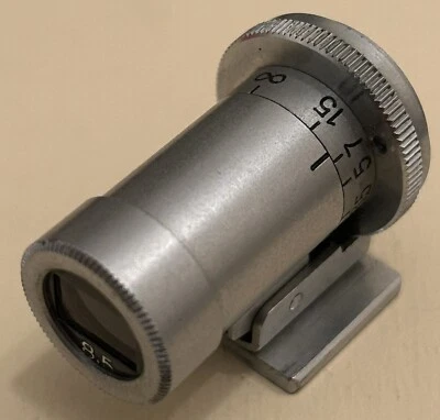 Nikon 8.5 Chrome Finder For Rangefinder 8.5cm Lens Super Clean - Image 1 of 4