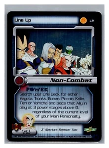 1x DBZ CCG LINE UP L2 HOLO FOIL LEAGUE PROMO DRAGON BALL Z LIMITED - Imagen 1 de 1