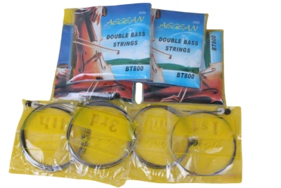 1 set 3/4 4/4 Upright Double Bass String Steel durable Strings Bass accessory - Image 1 of 4
