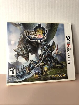 Monster Hunter 3 Ultimate (Nintendo 3DS) (2DS) Game Cib Complete w/ Manual - Image 1 of 4