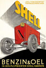 Auto Car SHELL BENZIN  and  OEL Oil Deco Garage Poster   Print
