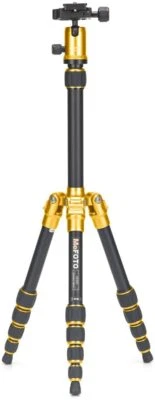MeFOTO Backpacker A0350Q0Y Aluminum Travel Tripod Kit - Photographic Equipment - Image 1 of 4
