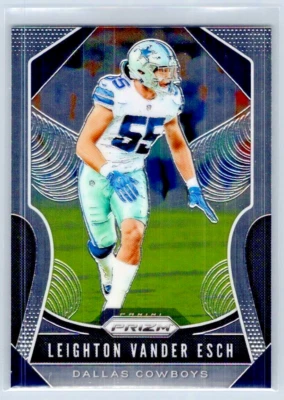 2019 Prizm Football - Leighton Vander Esch - Dallas Cowboys - Base - #41 - Image 1 of 2