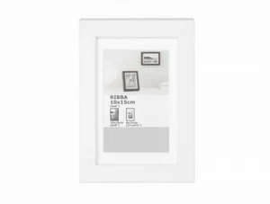 Ikea Ribba weiß 10x15cm einzeln Bilderrahmen Rahmen Bild - Bild 1 von 6