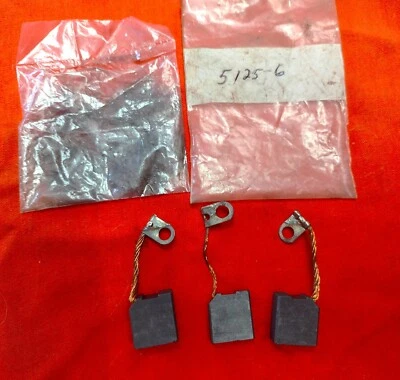 Juego de cepillos generador Ford Modelo T 1919-1927 5125-6 cantidad. 3 Foto 1 de 2