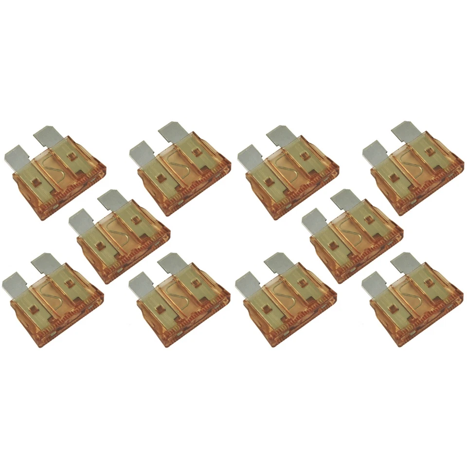 ATC Blade Style Fuse 7.5 AMP Automotive Car Truck Fuses Pack of 10  - Image 1 of 1