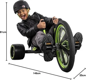 Huffy Green Machine Type 20 ,Kinder (8+ Jahre) ,Trike, 20 Zoll ,Drift Fahrrad - Bild 1 von 8